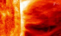 В результате вспышки на Солнце мощная магнитная буря накрыла Землю